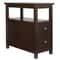 Narrow Side Table With Drawer And Shelf Chairside End Table Home Decor Storage For Small Spaces 4