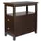 Narrow Side Table With Drawer And Shelf Chairside End Table Home Decor Storage For Small Spaces 6
