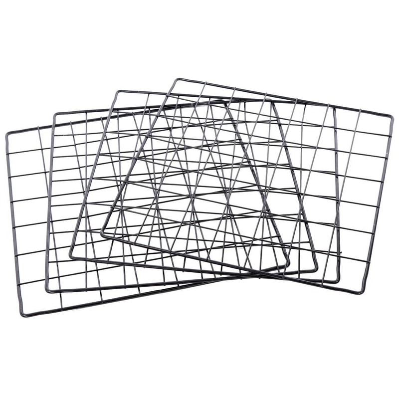 Metal Storage Organizer Wire Cube Storage Shelves DIY Closet Cabinet Bookshelf For Office Home Clot 5