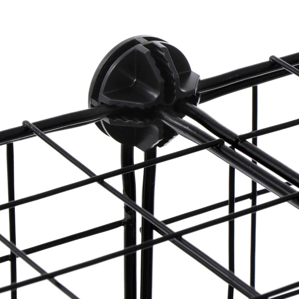 Metal Storage Organizer Wire Cube Storage Shelves DIY Closet Cabinet Bookshelf For Office Home Clot 7