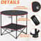 Portable Foldable Camping Table Lightweight Outdoor Table Perfect For Beach Picnic Camping 4