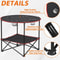 Portable Foldable Camping Table Lightweight Outdoor Table Perfect For Beach Picnic Camping 4