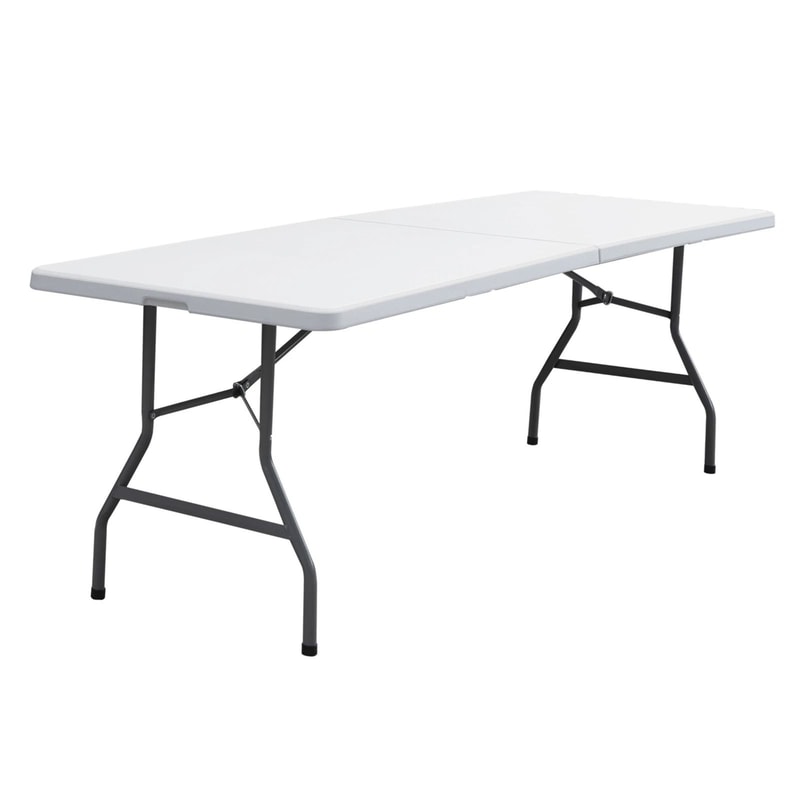 Folding Picnic Table For BBQ Camping Indoor Outdoor Use Portable Durable Easy To Store With NonSl 0