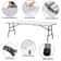 Folding Picnic Table For BBQ Camping Indoor Outdoor Use Portable Durable Easy To Store With NonSl 3