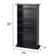 Tier CD Media Storage Cabinet Adjustable DVD Book Shelf With Customizable Display Spacious And Dura 1