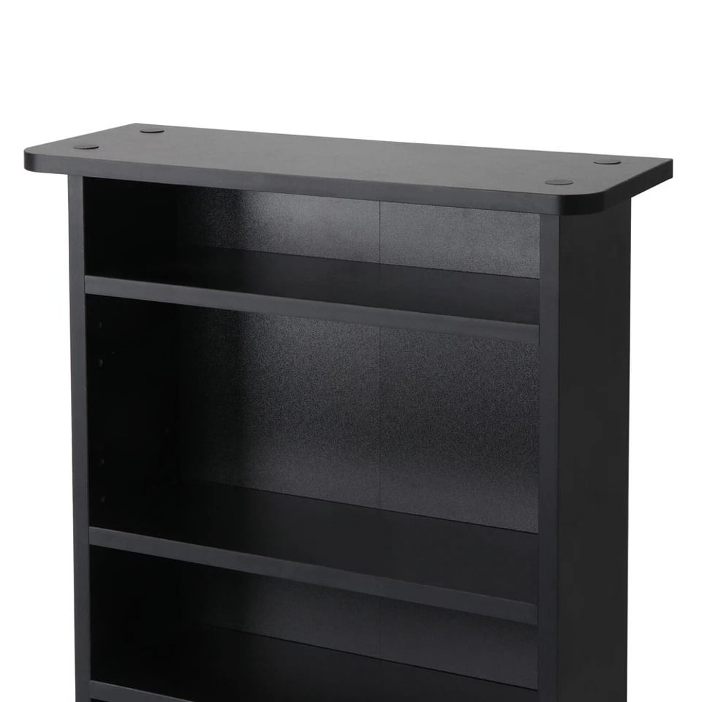 Tier CD Media Storage Cabinet Adjustable DVD Book Shelf With Customizable Display Spacious And Dura 11