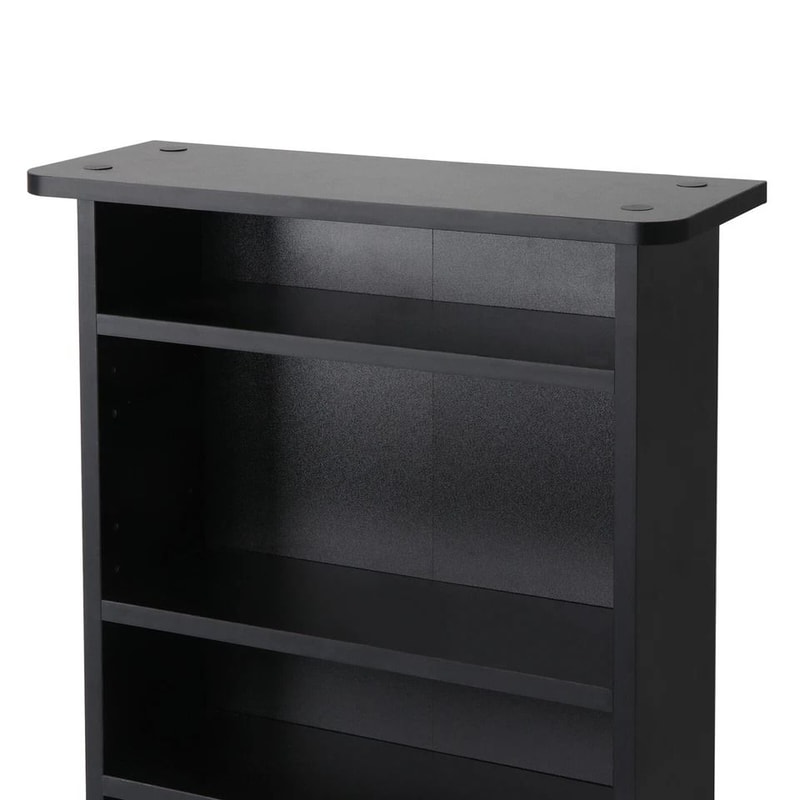 Tier CD Media Storage Cabinet Adjustable DVD Book Shelf With Customizable Display Spacious And Dura 11