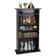 Tier CD Media Storage Cabinet Adjustable DVD Book Shelf With Customizable Display Spacious And Dura 0