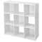 White Storage Organizer Cube Closet Organizer Bookcase Shelving For Living Room Or Office 10