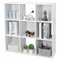 White Storage Organizer Cube Closet Organizer Bookcase Shelving For Living Room Or Office 0
