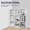 White Storage Organizer Cube Closet Organizer Bookcase Shelving For Living Room Or Office 2