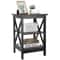 Tier End Table Stand For Sofa Bed SpaceSaving Bedroom Living Room Storage Compact MDF Side Table Fo 6