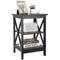 Tier End Table Stand For Sofa Bed SpaceSaving Bedroom Living Room Storage Compact MDF Side Table Fo 6
