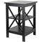 Tier End Table Stand For Sofa Bed SpaceSaving Bedroom Living Room Storage Compact MDF Side Table Fo 7