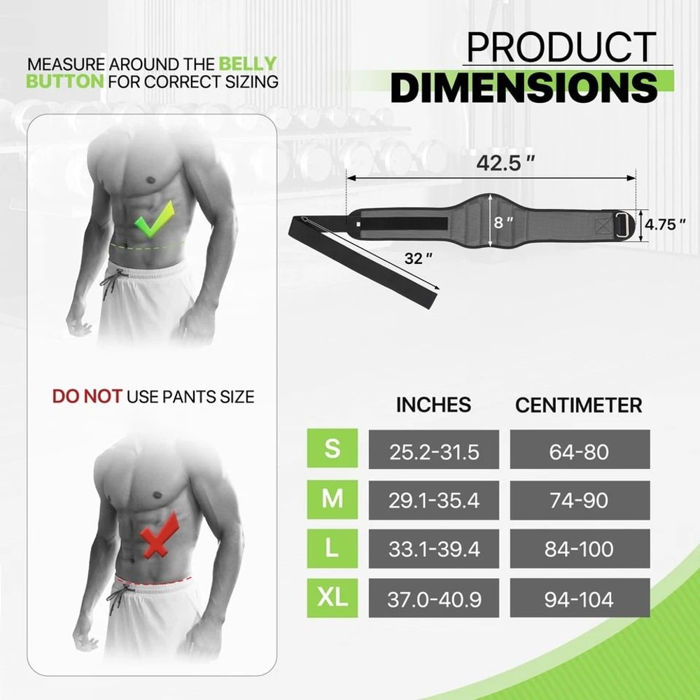 Gym Weight Lifting Belt Powerlifting Strength Training Back Support Bodybuilding Support Belt For S 1