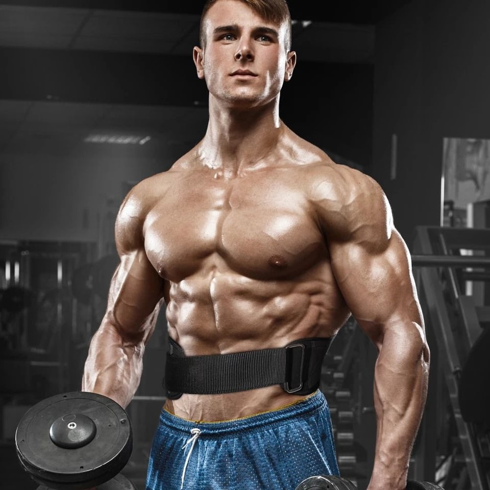 Gym Weight Lifting Belt Powerlifting Strength Training Back Support Bodybuilding Support Belt For S 2