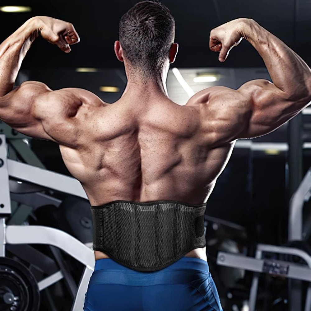 Gym Weight Lifting Belt Powerlifting Strength Training Back Support Bodybuilding Support Belt For S 3