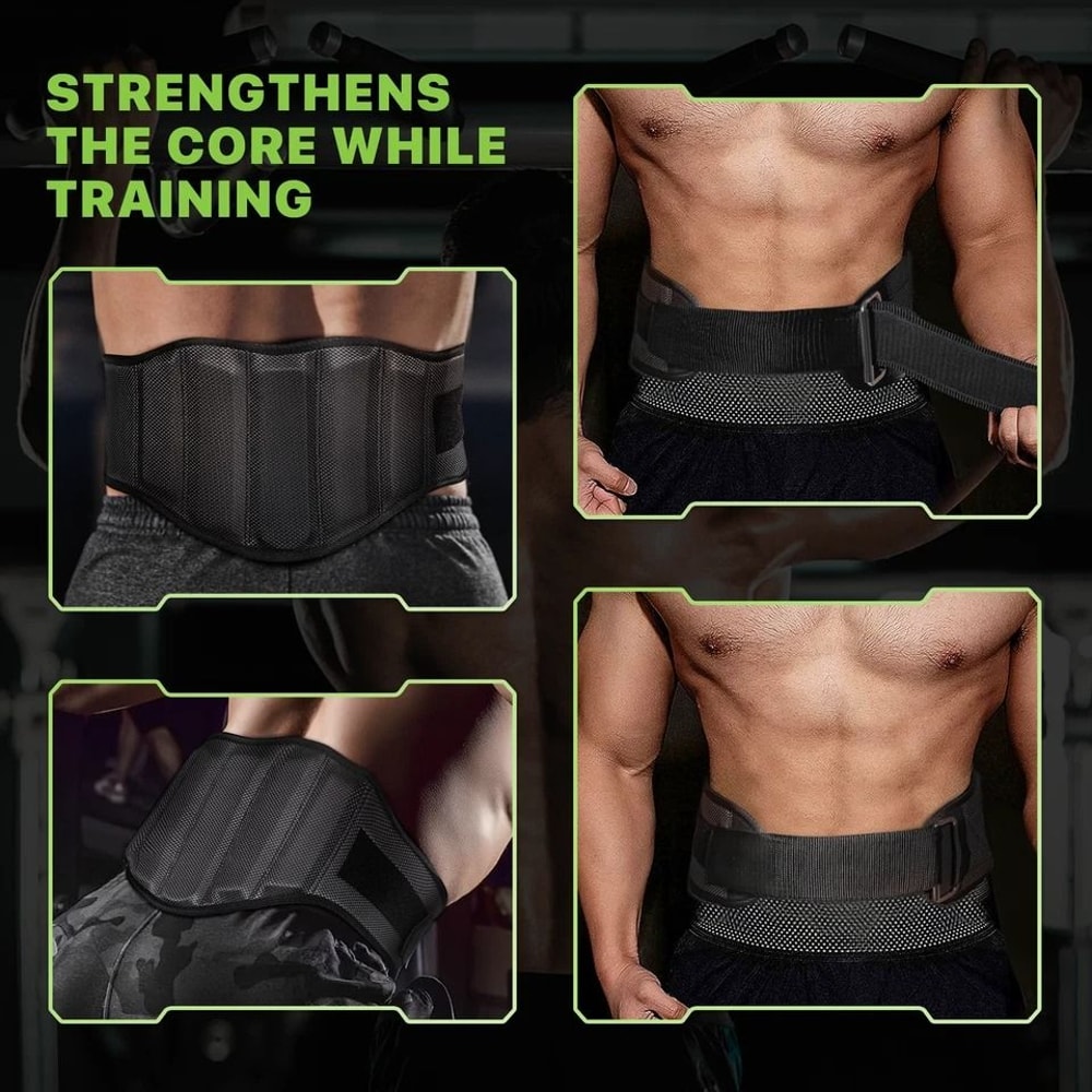Gym Weight Lifting Belt Powerlifting Strength Training Back Support Bodybuilding Support Belt For S 10