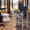 Heavy Duty Foldable Director Chair Camping Fishing Seat Side Table Pocket Storage 10