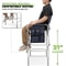 Heavy Duty Foldable Director Chair Camping Fishing Seat Side Table Pocket Storage 5