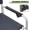 Heavy Duty Foldable Director Chair Camping Fishing Seat Side Table Pocket Storage 7