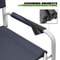 Heavy Duty Foldable Director Chair Camping Fishing Seat Side Table Pocket Storage 7