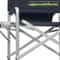 Heavy Duty Foldable Director Chair Camping Fishing Seat Side Table Pocket Storage 8