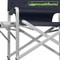 Heavy Duty Foldable Director Chair Camping Fishing Seat Side Table Pocket Storage 8