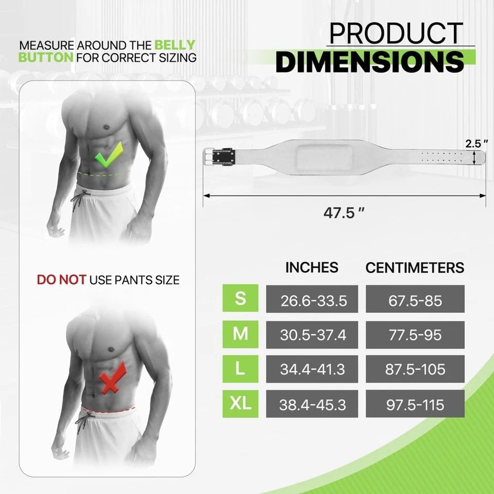 Weight Lifting Belt For Fitness Powerlifting Back Support Adjustable Bodybuilding Training Belt 2