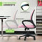 Adjustable Height Office Chair Ergonomic Computer Chair Padded Seat Swivel Pink Desk Chair For Offi 8