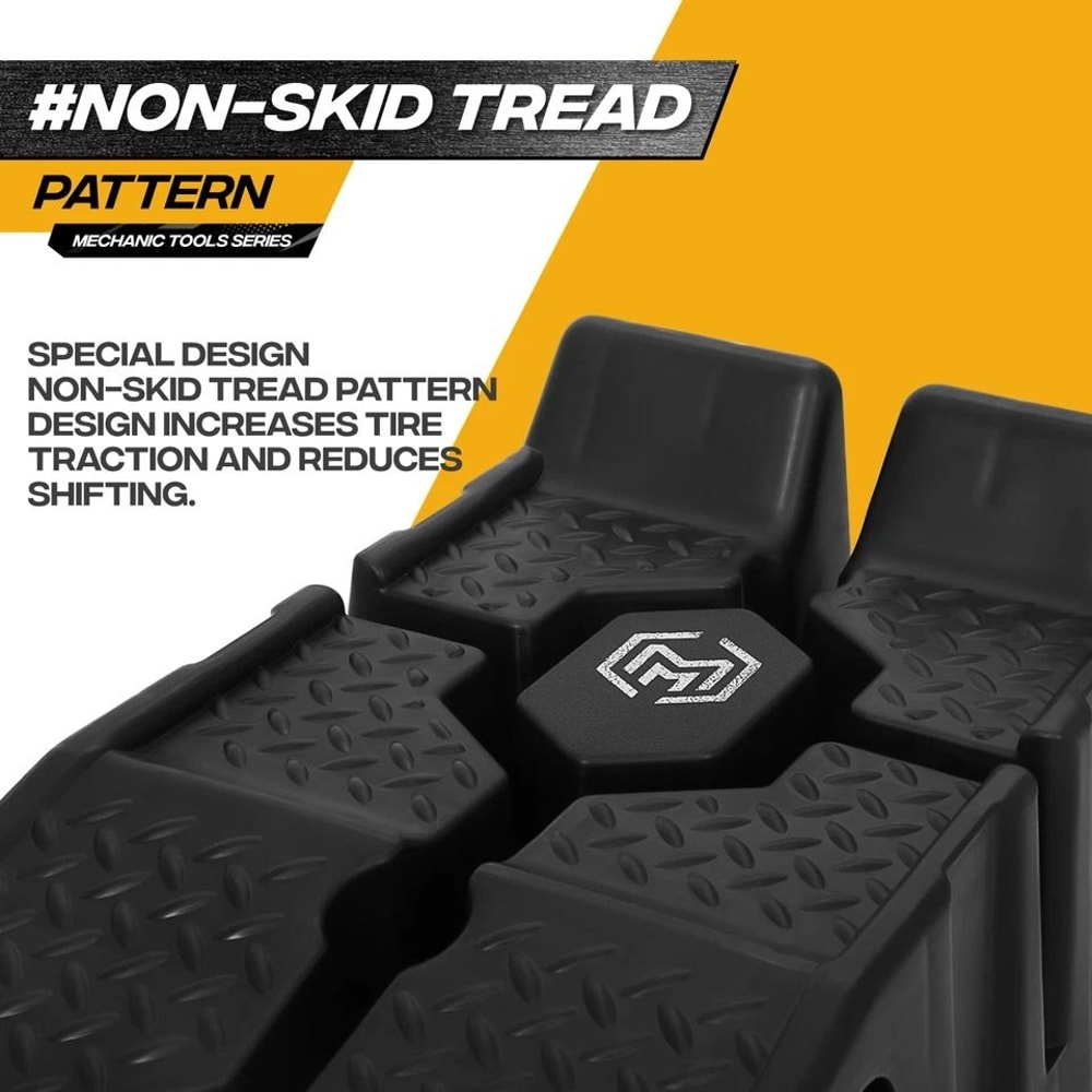 Car Truck Repair Lifting Ramps Pair Set Vehicle Service Ramp Incline 5