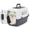 Travel Pet Carrier Durable Plastic Dog Cat Transporter Airline Compatible Lightweight Pet Cage For 0