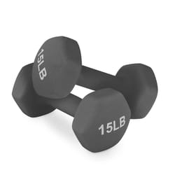 neoprene coated hex dumbbells, non-slip grip, gym fitness arm weights for strength training, durable, anti-roll design