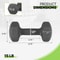 Neoprene Coated Hex Dumbbells NonSlip Grip Gym Fitness Arm Weights For Strength Training Durable An 1