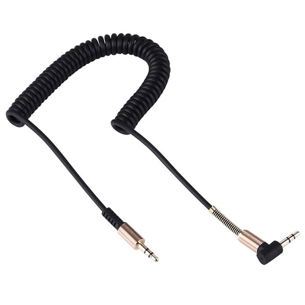 Cable For Car Audio Stereo Headphone Jack Cord Right Angle Male To Male TPE Durable Audio Extensio 6