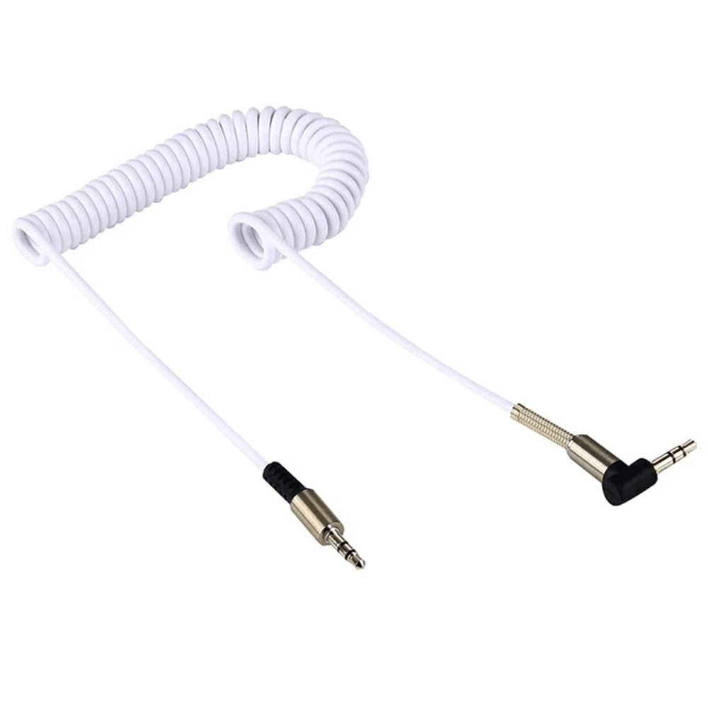 Cable For Car Audio Stereo Headphone Jack Cord Right Angle Male To Male TPE Durable Audio Extensio 7
