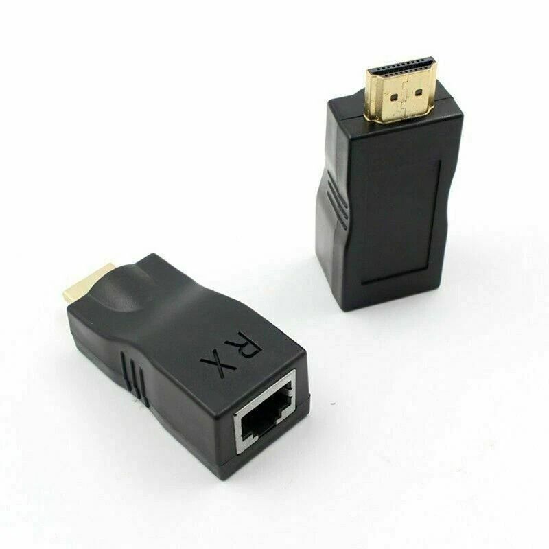 HDMI Extender Over Cat Ethernet Network Adapter For HDTV 1
