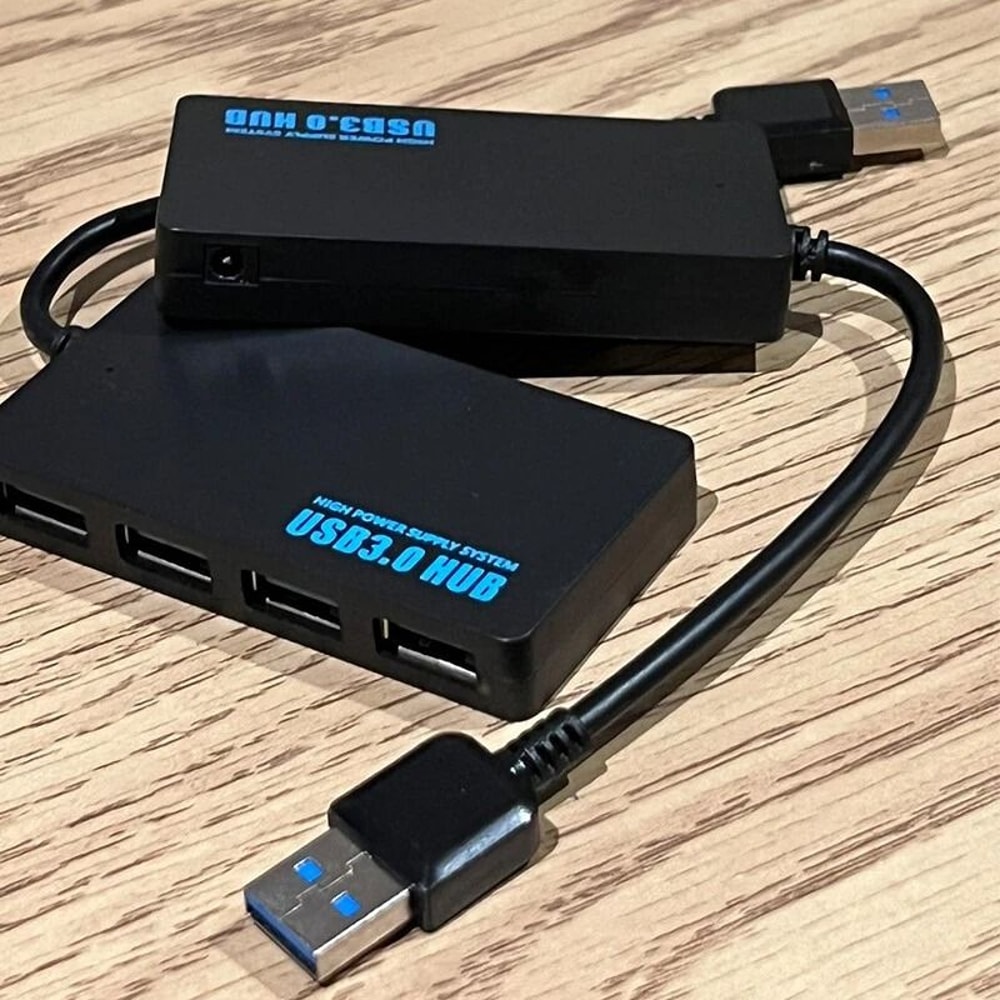 Portable Ports USB Hub For PC Mac Laptop And Notebook Fast Gbps Transfer Speed Compact Design Ideal 3