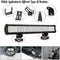 Adjustable Pillar Hood LED Work Light Mount Clamp Holder Universal Fit AntiCorrosion 3