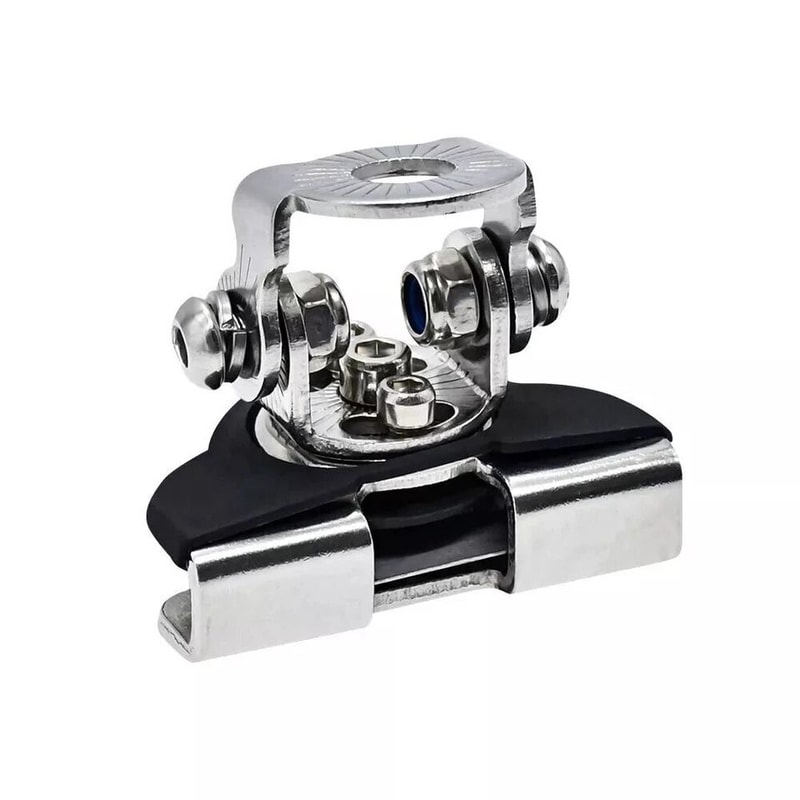 Adjustable Pillar Hood LED Work Light Mount Clamp Holder Universal Fit AntiCorrosion 0