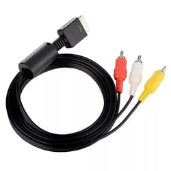 sony av cable rca composite video & audio cord for tv