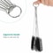 Nylon Straw Brushes Cleaning Set For Bottles Pipes Small Tube Cleaner Long Reach Stainless Steel Br 5