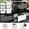 Car Rear View Mirror Mount Universal Rotation Phone Holder GPS Stand With Adjustable View For Smart 9
