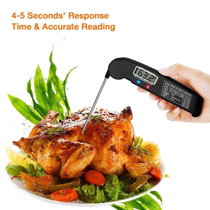BBQ Grill Instant Read Meat Thermometer For Kitchen Smoker Food Cooking Accurate And Quick Temperat 4