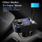 FM Transmitter Adapter With Bluetooth Car Wireless USB PD Charger AUX HandsFree 4