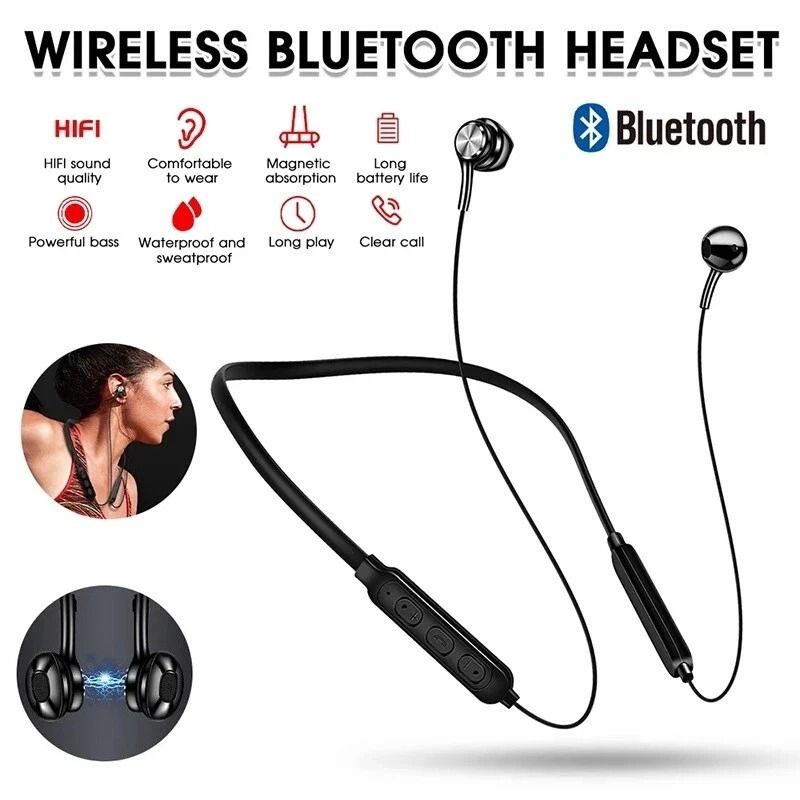 Wireless Bluetooth Earbuds Waterproof Stereo Sport Headphones In Ear Headset Magnetic Adsorption Hi 13