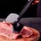 Stainless Steel Meat Tenderizer Hammer DualSided Steak Hammer For Even Cooking And Tenderizing Toug 0