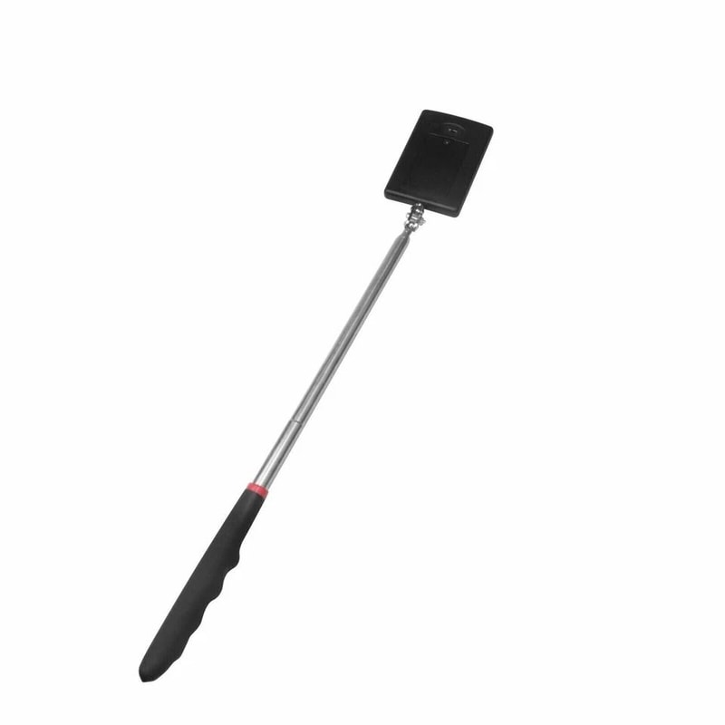 LED Inspection Mirror Lighted Mechanic Tool With Telescoping Handle Extendable Swivel For Illuminat 4