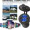 Car Fast Charger PD QC Dual USB Power Socket Outlet With LED Voltmeter Waterproof Charging Power 1