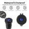 Car Fast Charger PD QC Dual USB Power Socket Outlet With LED Voltmeter Waterproof Charging Power 10